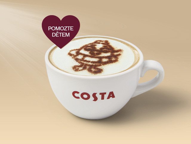 Charitativní cappuccino pomůže dětem
