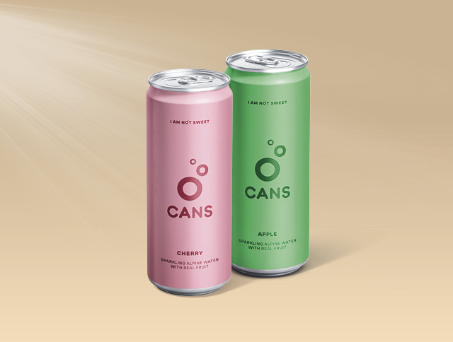 CANS – osvěžující alpská voda