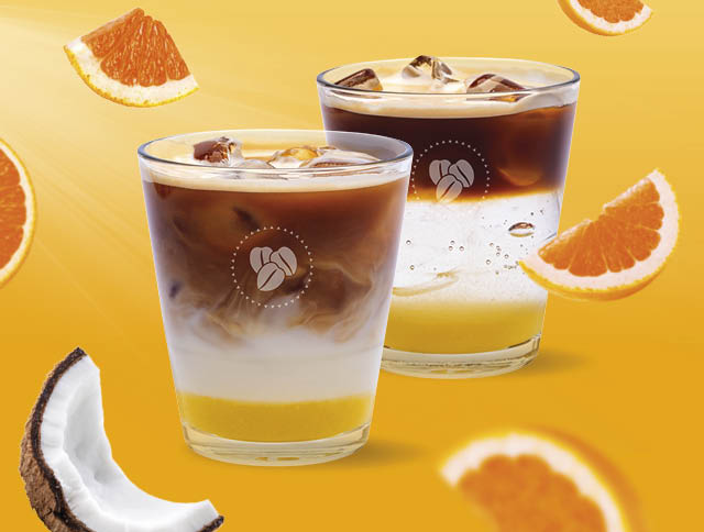 Orange Espresso Tonic a&nbsp;Orange Coconut Espresso