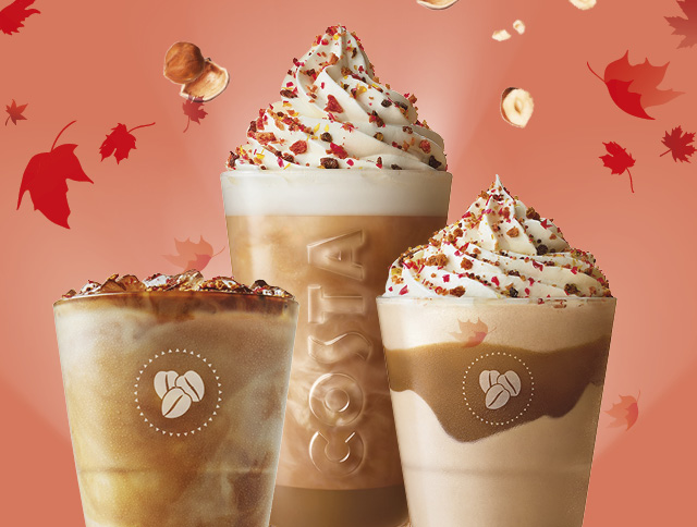 Javorové trio: Podzimní lahůdky v Costa Coffee