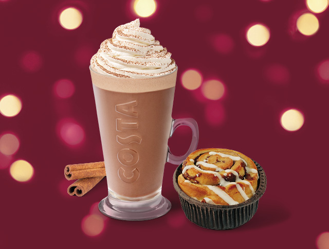 Skořicové mocha latte a&nbsp;Skořicová rolka